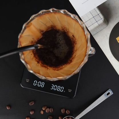 Rechargeable Stainless Steel Coffee Scale