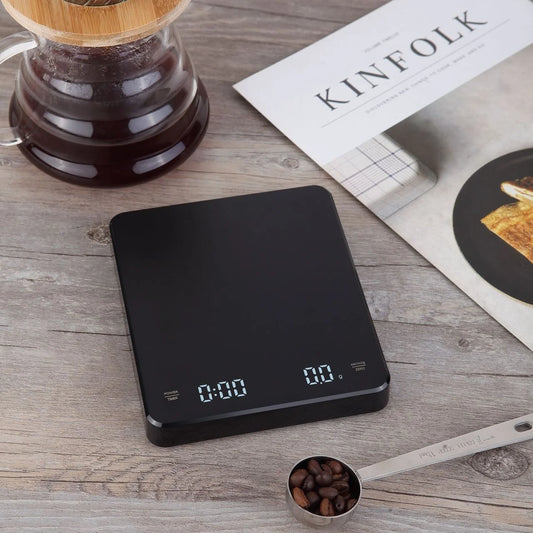 Rechargeable Stainless Steel Coffee Scale