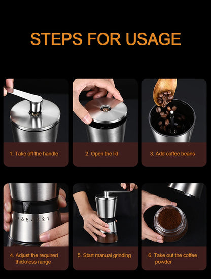 Manual Ceramic Coffee Grinder