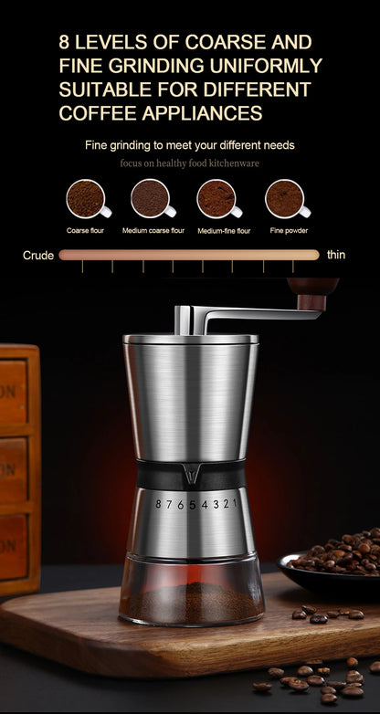 Manual Ceramic Coffee Grinder