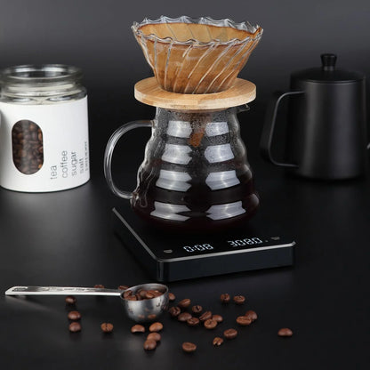 Rechargeable Stainless Steel Coffee Scale